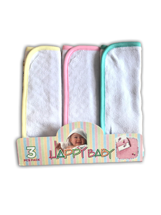SHT96-Pack of 3 Face towels