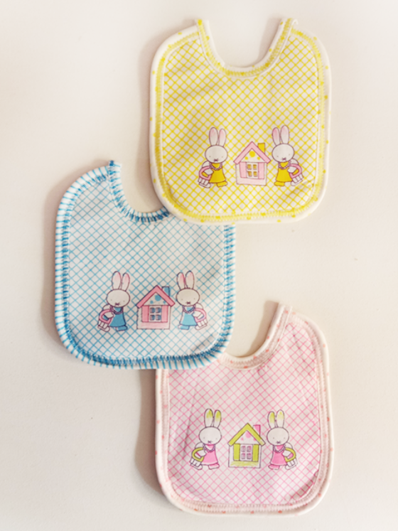 Pack of 3 Baby Foamy Bibs