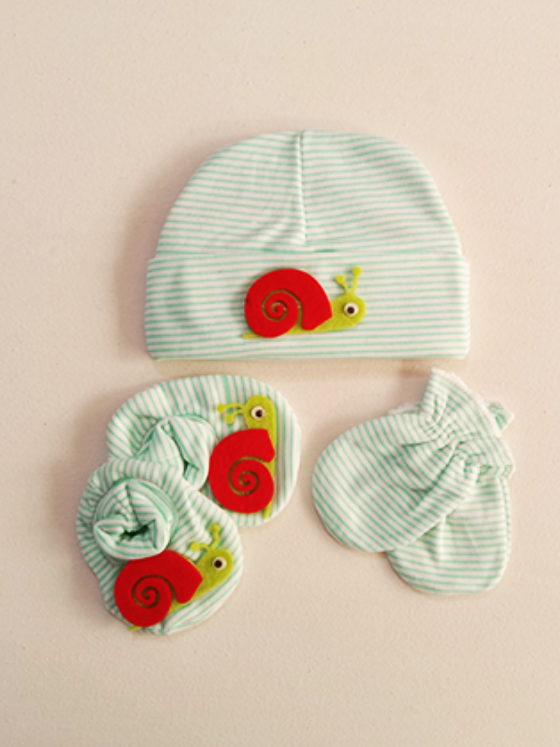 GP1-Cap + Mittens + Booties