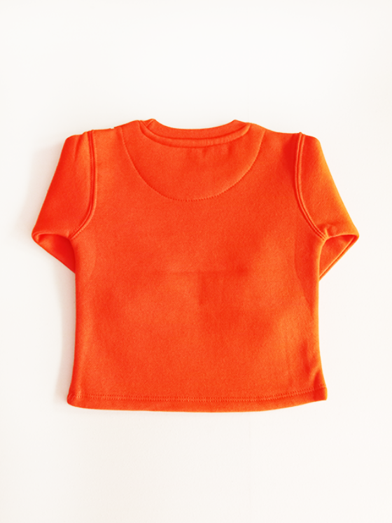 WS2024-Orange Binoculars Sweatshirt (1-11Y)