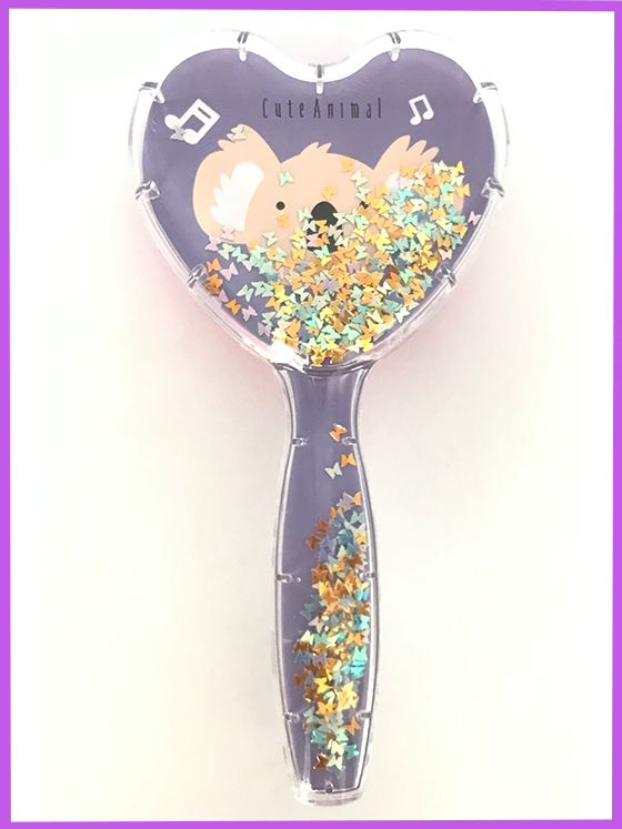 Kids Fancy Hair Brush-Confetti