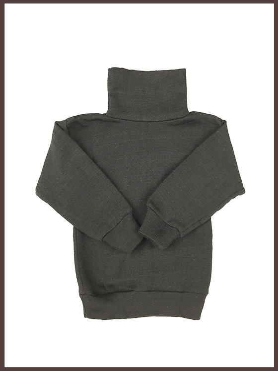 Black Baby Turtle Neck