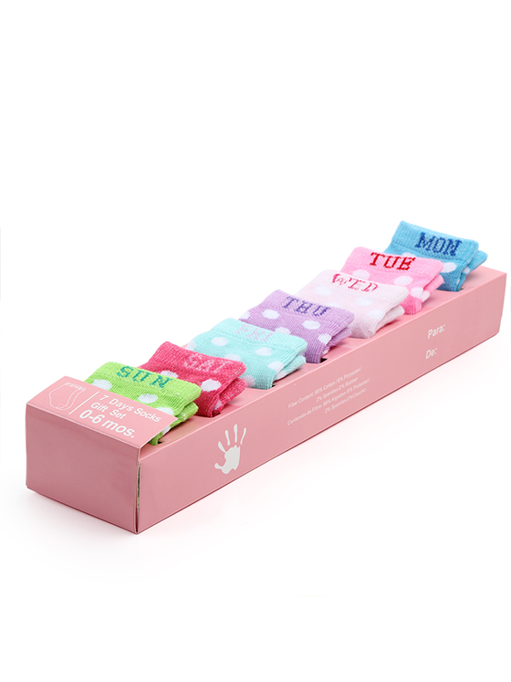 SH32-Pack of 7 Baby Socks
